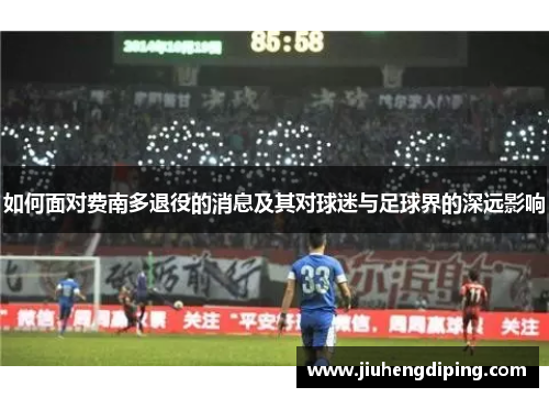如何面对费南多退役的消息及其对球迷与足球界的深远影响